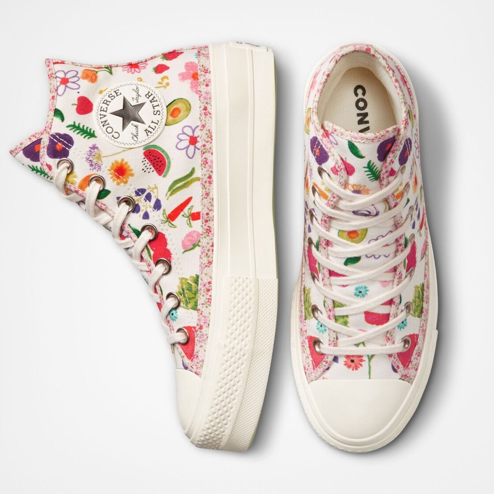 Chuck Taylor All Star Lift Platform Fruits & Florals